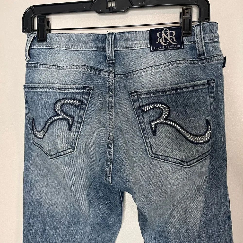 Rock and Republic Crystal Pocket Jeans